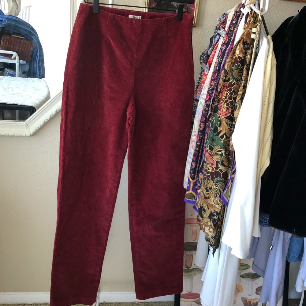 ll bean high rise corduroy jeans